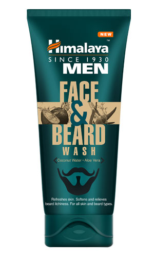 Men Face and Beard Wash