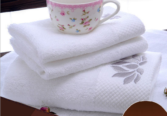 Rectangle Cotton Terry Bath Towel, for Bathroom, Size : Multisizes