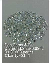 Pyramid Polished Diamond Stones, for Jewellery Use, Style : Common