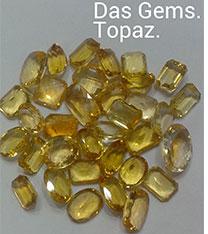 Topaz and Citrine Stone