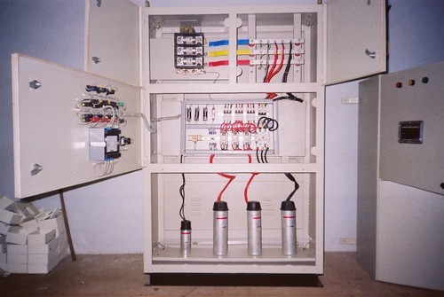 Mild Steel Power Factor Control Panel, Power : 3-6kw