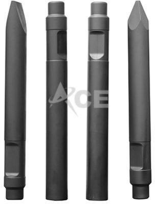 Rock Breaker Chisel & Blunt, for Auto Spare Part, Length : 60-100 mm