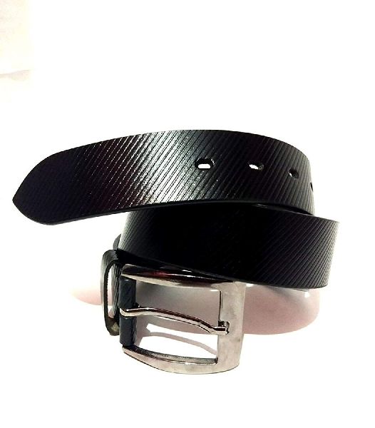 Black Line Pattern Formal Belts, Size : 40- 50