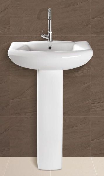 Altis Plain Pedestal Wash Basin, Feature : Durable