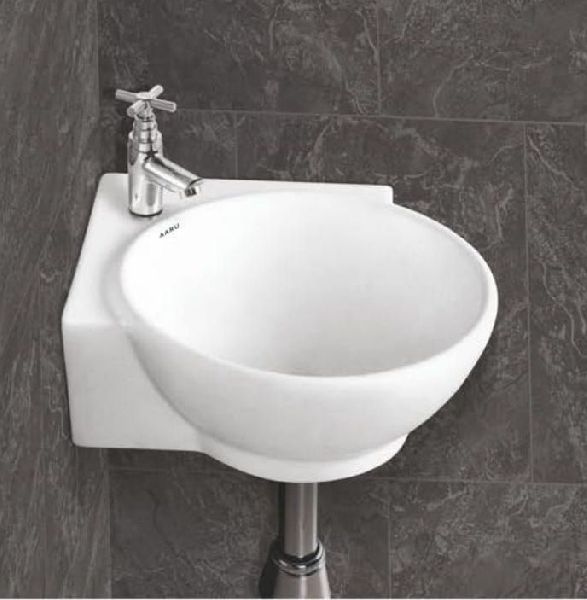 Eva Plain Wall Mounted Wash Basin