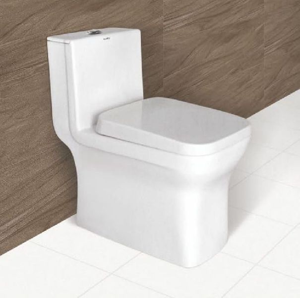 Slice One Piece Water Closet, Color : White