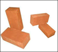 Rectangular Clay Red Bricks