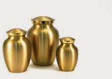 Polished Aluminum Plain cremation urns, Feature : Durable