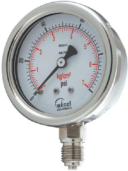 WPT Bourdon Type Pressure Gauges, Operating Temperature : - 25“C to + 65'C