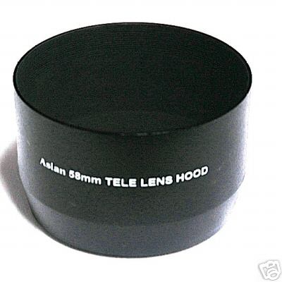 Tele Metal Lens Hood, Size : 25mm through 105mm