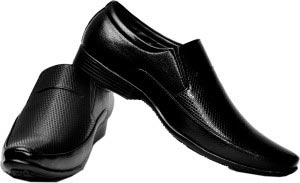 Black Slip On Candey Shoes
