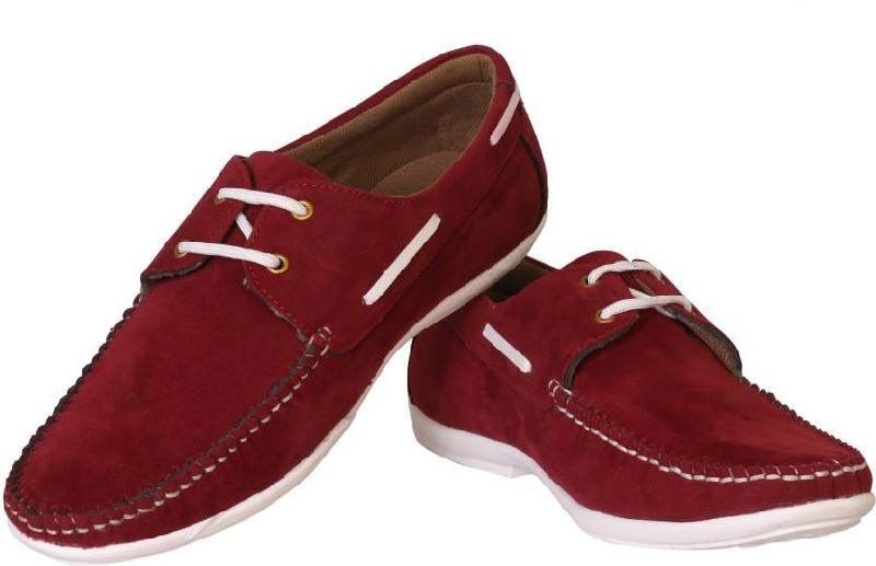 Red Candey Loafer Shoes, Size : 6, 7, 8, 9, 10
