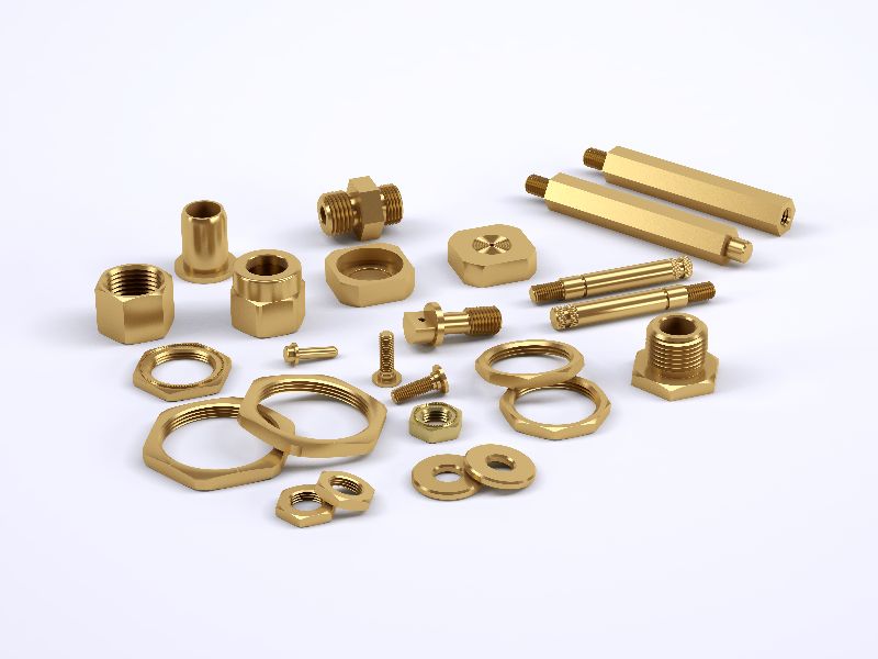 Brass fasteners