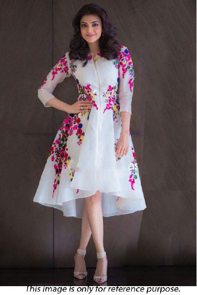 Georgette Embroidered Kurtis, Feature : Skin Friendly, Comfortable Easy to wash