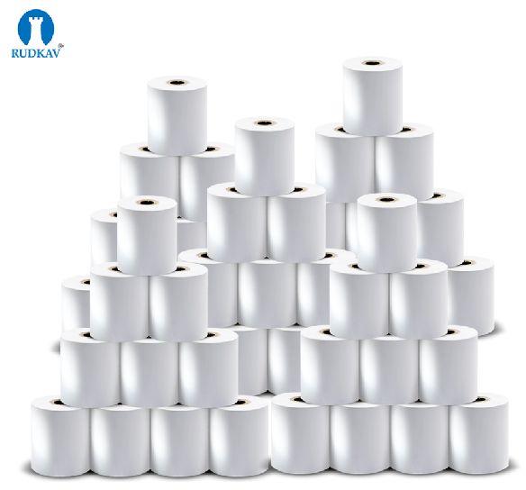 Cash Register Roll size is Roll 55 GSM (79mm X 40mtr) Pack of 15 Roll.