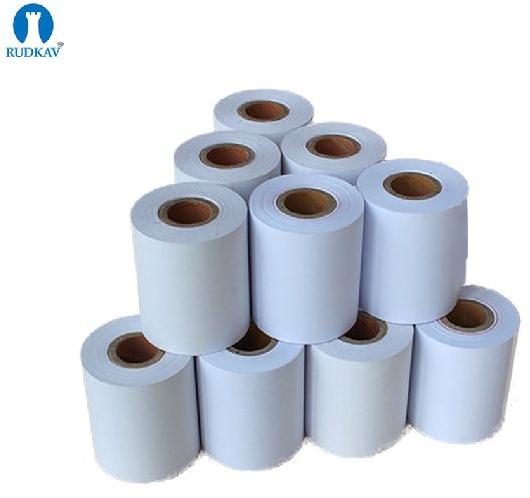 Rukav Billing Machine Thermal Paper Roll with 55 GSM (79 mm x 30 Meter) Pack of 20