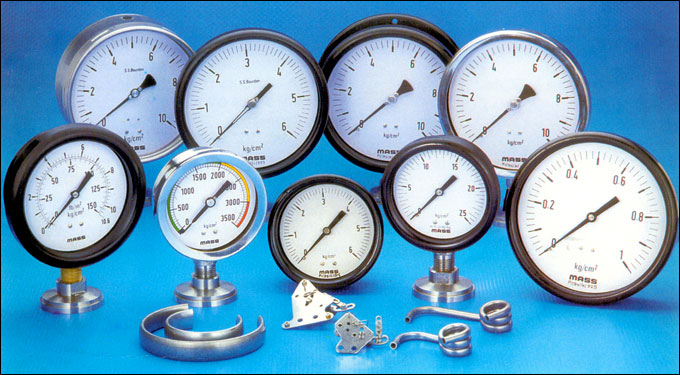 Weatherproof Bourdon Type Pressure Gauges