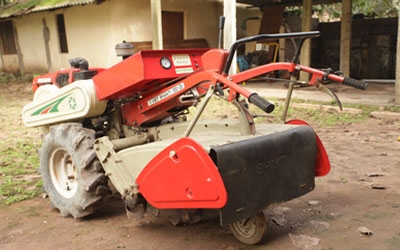 Remote Controlled Power tiller