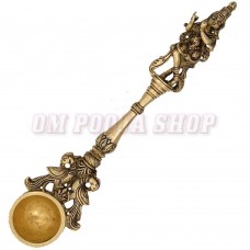 Brass Krishna Spoon