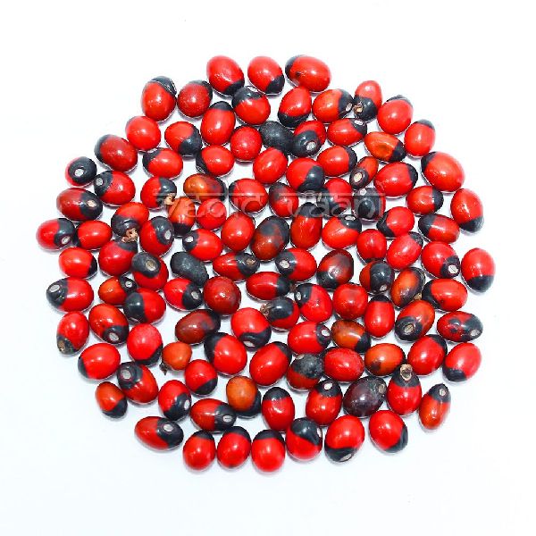 Red Chirmi beads