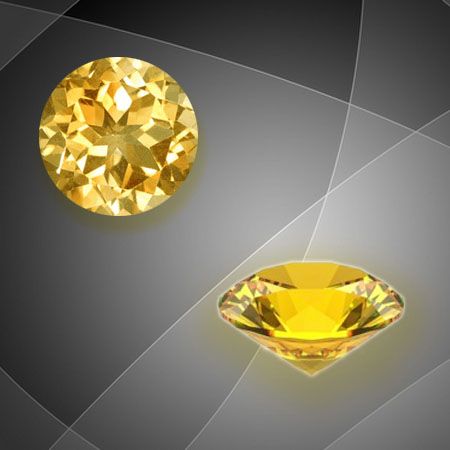 Yellow topaz