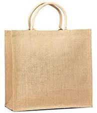 Jute Tote Bags, for Domestic, Color : Brown