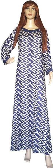 RAYON PRINTED LONG GOWN