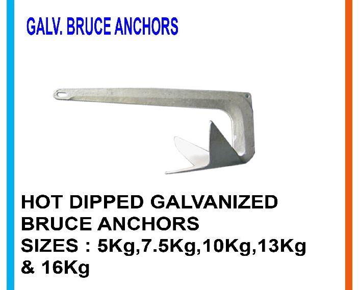 Bruce Anchors Galvanized