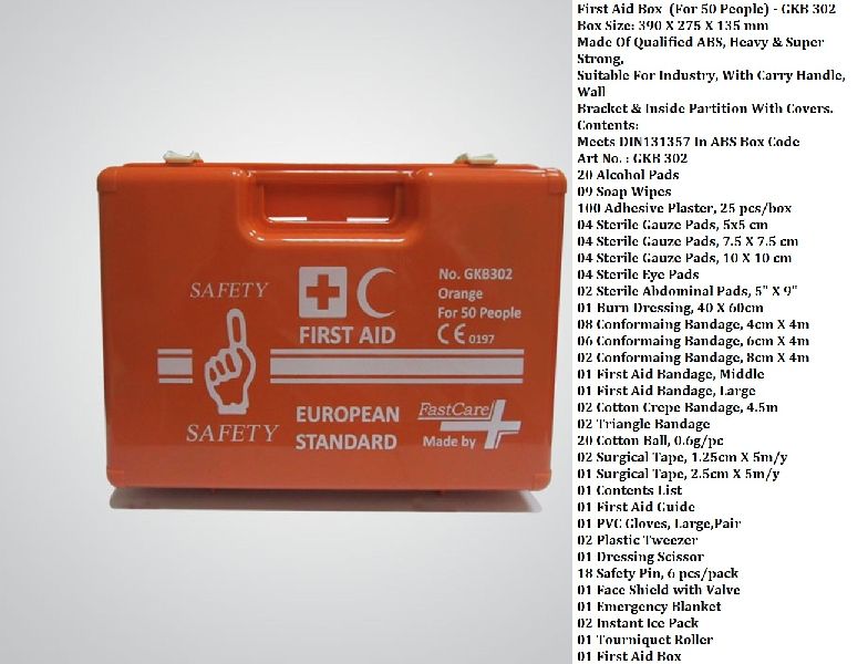 First Aid Box(For50Person)GKB302
