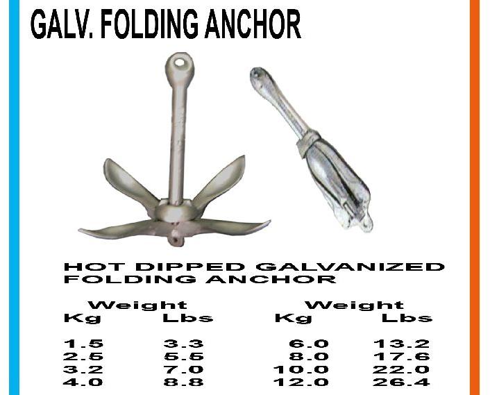 Folding Anchors(Galvanized)