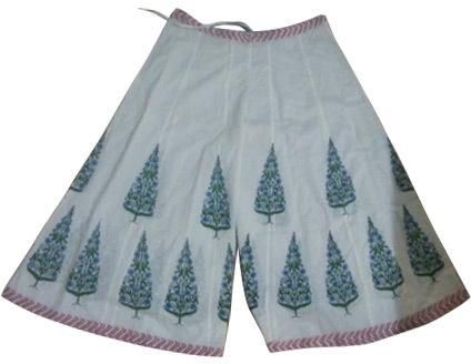 Cotton Hand Block Ladies Palazzo