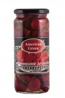 A/Green Hot Cherry Peppers in Vinegar