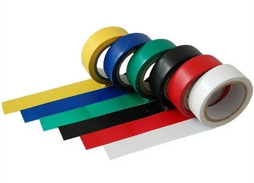 Plain PVC Insulation Tape, Color : Multicolor