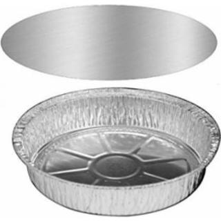 Round Paper Disposable Silver Flan Thali, for Event Party