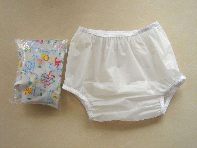 WATERPROOF PLASTIC PANTS PACK OF 3 BABY/TODDLER/ CHILD TERRY NAPPY COVER LARGE 