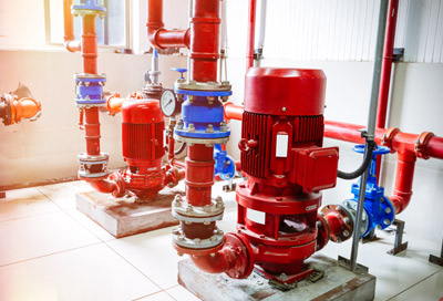 FIRE PUMPS AND FIRE HOSE REELS