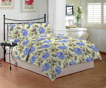 PolyCotton Bedsheet With Two Pillow Covers