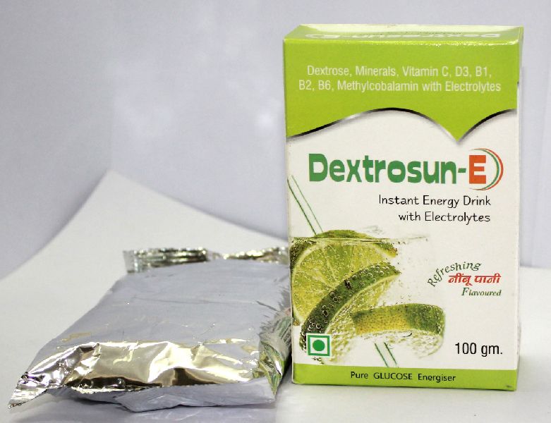 DEXTROSUN-E Instant Energy Drink, Shelf Life : 1year