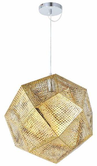 GOLD Etched Pendant Lamp