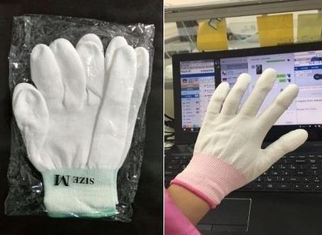 BTC09 PU Hand Gloves, Size : M