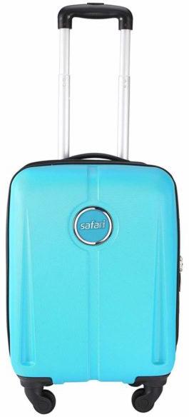 safari polycarbonate trolley bag