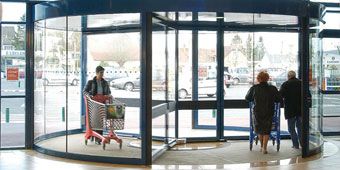 Automatic Glass Revolving Doors