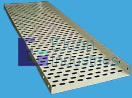 Elcon Perforated Cable Tray, Length : 2444 mm / 2500 mm / 3000 mm