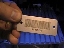 SS Bar Code Labels