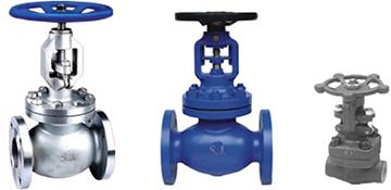 Globe valve, Size Range : 15mm TO 400mm