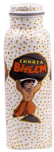 Copper Chhota Bheem Design Bottle