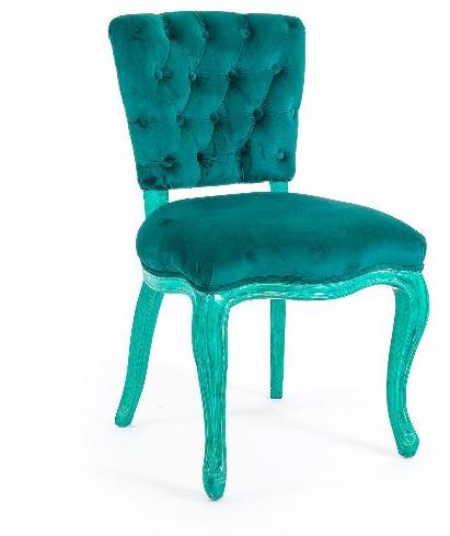 FLAVO TUFTED WOODEN CHAIR