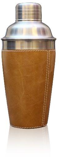 TOBACO LEATHER COCKTAIL SHAKER