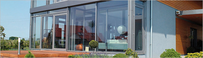 Aluminum wood Doors and Windows