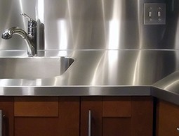 STAINLESS STEEL TABLES AND COUNTERS